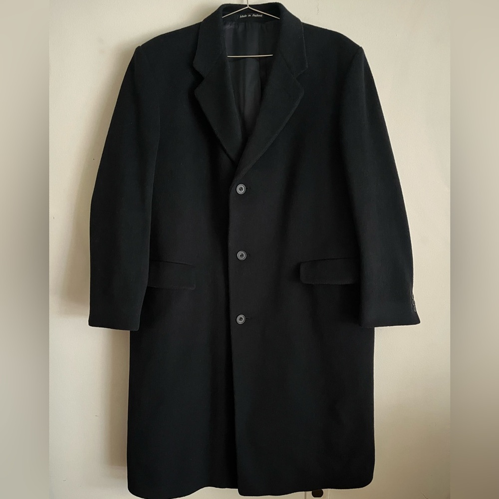 Hammersley Wool Cashmere Classic Overcoat - 46